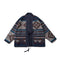 Chaqueta Acolchada de Algodón Estilo Étnico Retro para Hombre