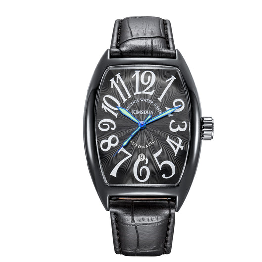 Reloj Automático Mecánico Diseño Barril de Vino - Image 18