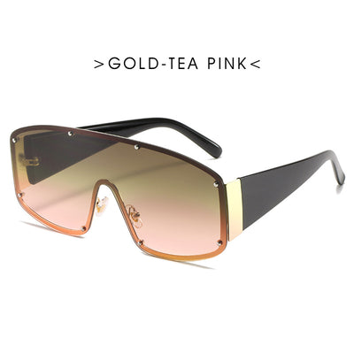 Gafas de Marco Oversized Tendencia Europa y América para Hombre - Image 6