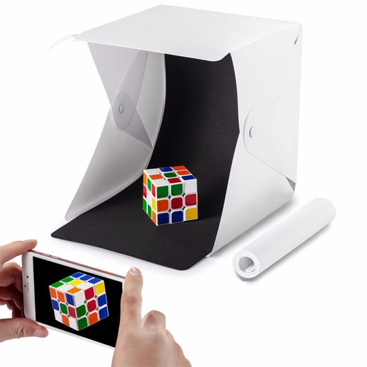 Estudio Fotográfico Portátil con LED - Kit Completo Plegable - Image 8