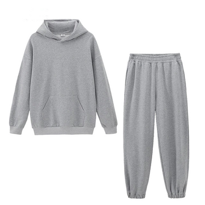 Conjunto Deportivo para Mujer: Sudadera y Pantalón de Buzo Blanco - Image 3