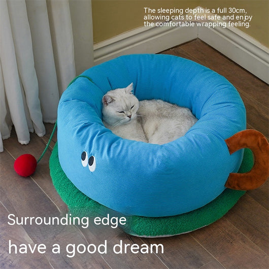 Cama Cómoda para Perros Pequeños - Diseño 4 Estaciones Universal - Image 2