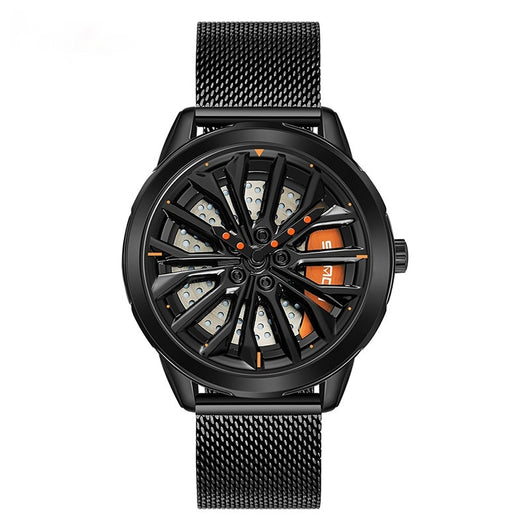 Reloj de Hombre Rueda de la Fortuna - Diseño Trendy con Energía de Buena Suerte - Image 8