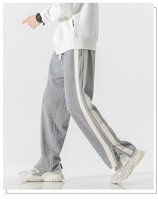 Pantalones Casuales Hombre Rayas Finas - Image 17