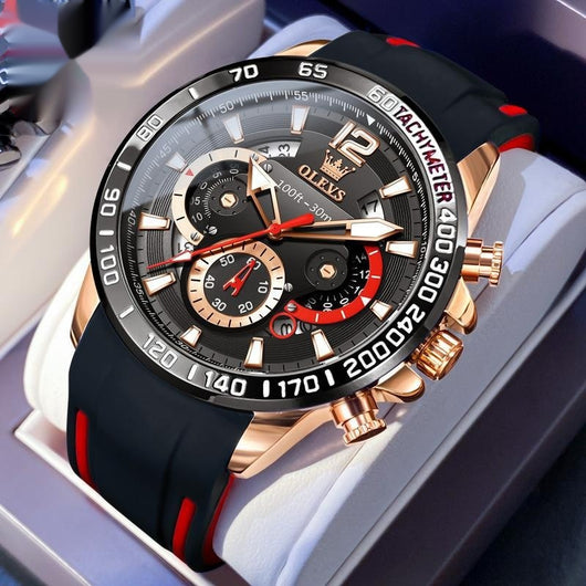 Reloj Inteligente de Banda Silicona con Luz Nocturna para Hombre - Image 7