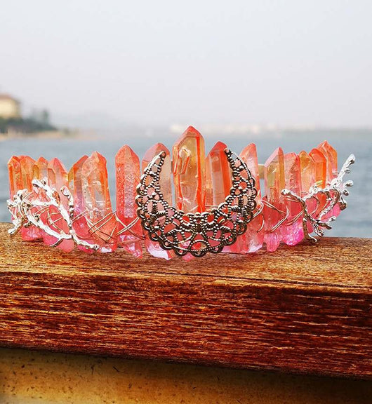 Diadema de Cristal Arcoíris Natural - Image 19