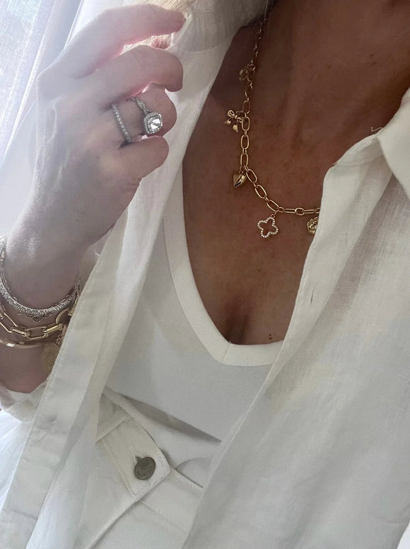 Clover Charm Necklace