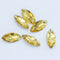 Amarelo Dourado 3 X 6 Mm, 30 Peças