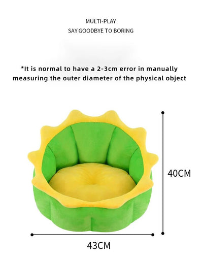 Cama Térmica Dinosaurio para Mascotas - Cálida y Acogedora para Perros Pequeños, Medianos y Grandes - Image 14