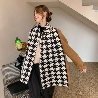 Chal Bufanda de Lana Cashmere Sintético Elegante - Image 5