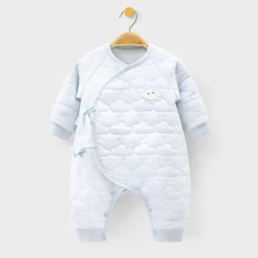 Pijama Mariposa de Algodón Suave para Bebé - Mono Cálido y Transpirable - Image 4