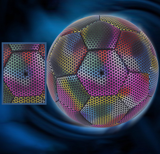 Balón de Fútbol Luminoso Reflectante con Costuras de Máquina - Image 5