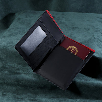 Portadocumentos de Cuero Alcántara - Cartera Multifuncional para Pasaporte y Certificados - Image 12
