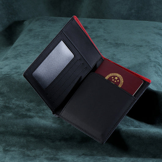 Portadocumentos de Cuero Alcántara - Cartera Multifuncional para Pasaporte y Certificados - Image 12