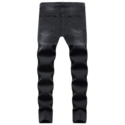 Pantalones Vaqueros Slim Fit Blancos Rotos para Hombre - Diseño Moderno Mate - Image 15