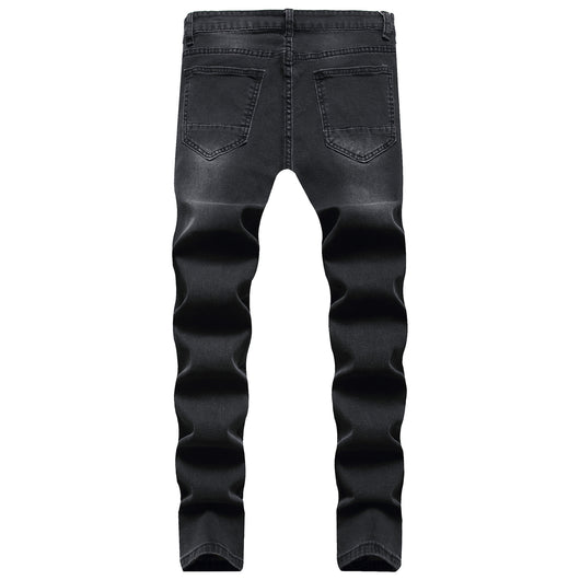 Pantalones Vaqueros Slim Fit Blancos Rotos para Hombre - Diseño Moderno Mate - Image 15