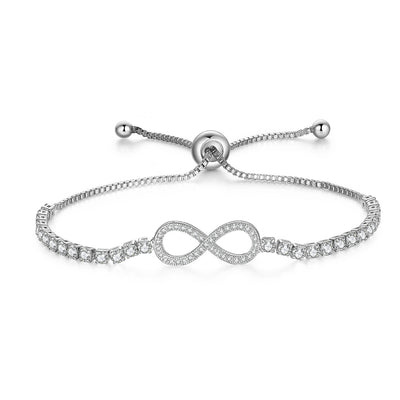 Pulsera Ajustable Infinito 8 - Joyería Versátil - Image 9