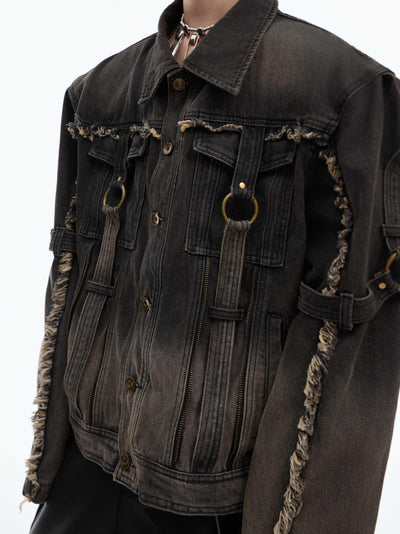 Chaqueta Denim Degradado con Lavado Artesanal - Image 8