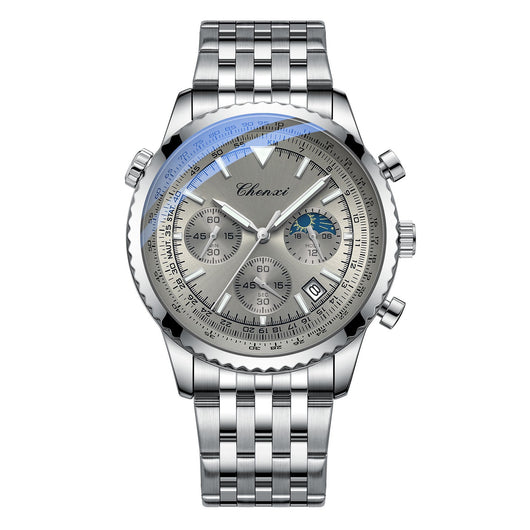 Reloj de Cuarzo para Hombre con Esfera de Tabla, Luminoso e Impermeable - Image 11