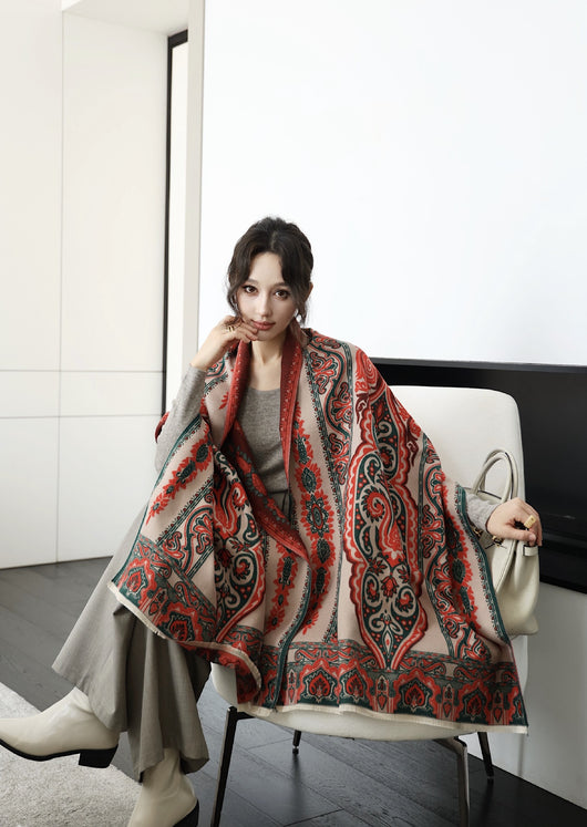 Chal Versátil de Oficina Estilo Coreano para Otoño e Invierno - Image 12