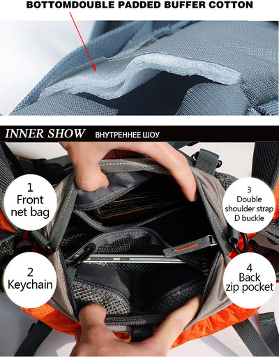 Bolsa Táctica Multifunción Impermeable para Cintura y Hombro - Camping, Senderismo y Viajes - Image 17