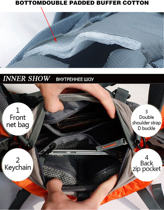 Bolsa Táctica Multifunción Impermeable para Cintura y Hombro - Camping, Senderismo y Viajes - Image 17