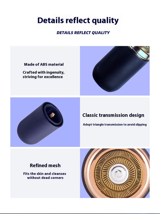 Afeitadora Eléctrica Portátil para Hombre y Mujer con Carga Rápida - Image 17
