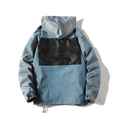 Chaqueta de Trabajo Reflectante Extragrande con Capucha - Image 7