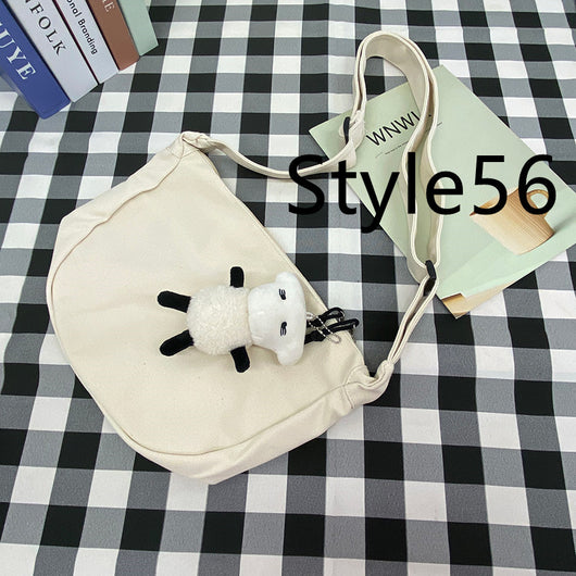 Bolsa Mensajero de Lona para Hombre - Bolso de Hombro Ligero y Versátil - Image 60