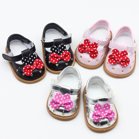Zapatos de Cuero para Muñecas de 18 Pulgadas - Diseño Elegante y Adorable - Image 5