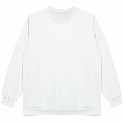 Suéter Cuello Redondo Estilo Hong Kong Oversized para Parejas - Image 2