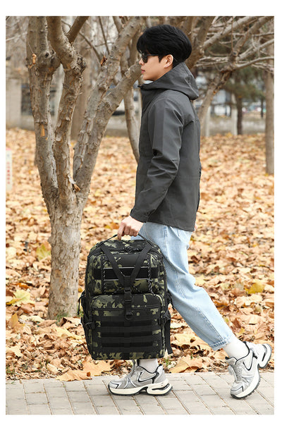 Mochila de Viaje Impermeable Multifuncional para Hombre - Image 14