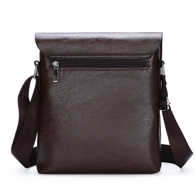 Mochila Vertical Casual para Hombre con Cubierta Protectora - Image 5