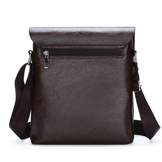 Mochila Vertical Casual para Hombre con Cubierta Protectora - Image 5