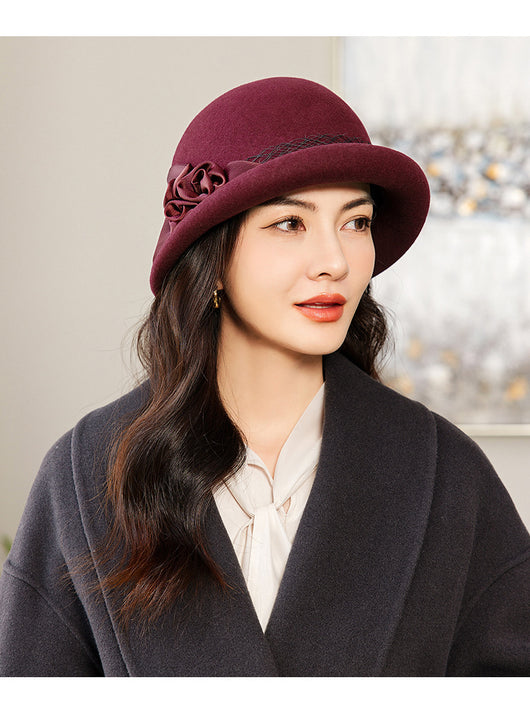 Gorro de Lana Retro para Mujer - Estilo Clásico Basin - Image 13