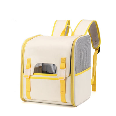 Mochila Transportadora de Gatos Respirable y Plegable - Image 5