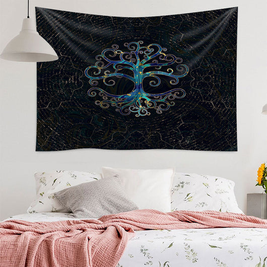 Tapiz Árbol de la Vida - Decoración Bohemia para Dormitorio y Sala - Image 36