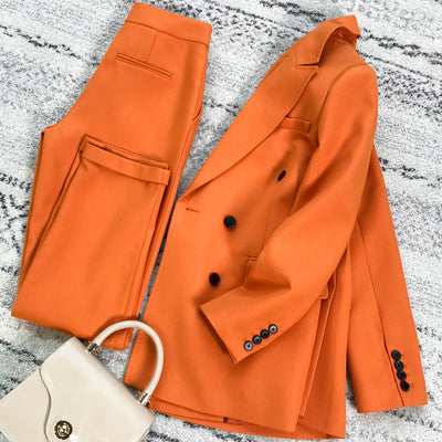 Traje Casual de Oficina - Estilo Temperamento Profesional - Image 16