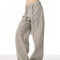 Pantalón Recto Vintage Americano a Rayas