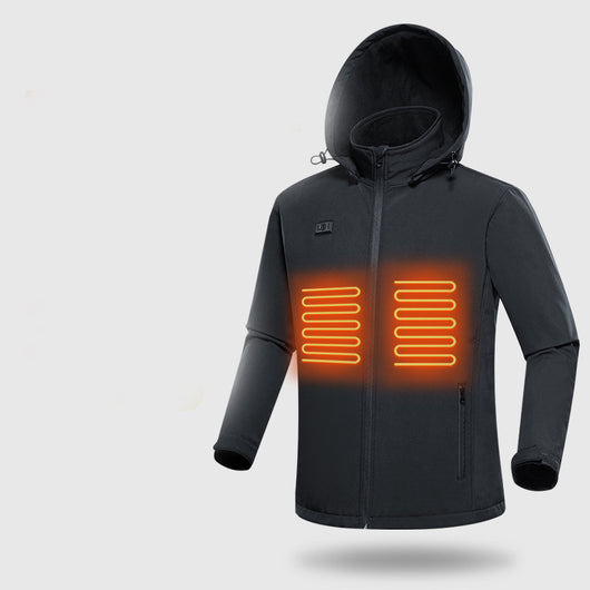 Chaqueta Térmica de Fibra de Carbono con Calefacción Eléctrica - Image 14