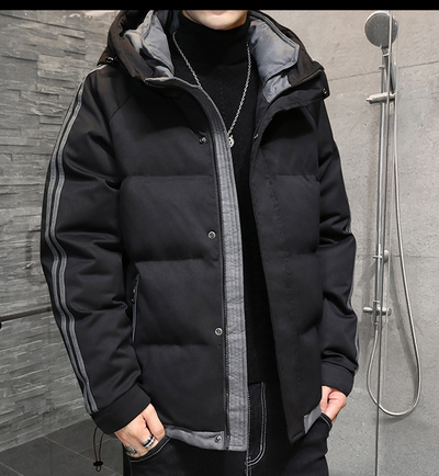 Chaqueta Acolchada de Invierno para Hombre - Algodón y Plumón - Image 13
