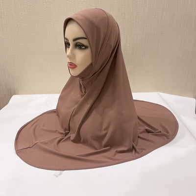 Turbante Ligero de Gasa Malaya - Pañuelo Multiuso en Colores Sólidos - Image 19