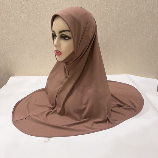 Turbante Ligero de Gasa Malaya - Pañuelo Multiuso en Colores Sólidos - Image 19