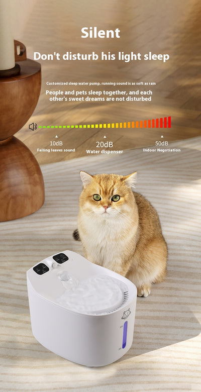 Bebedero Automático para Mascotas de Gran Capacidad con Dispensador Desmontable - Image 17