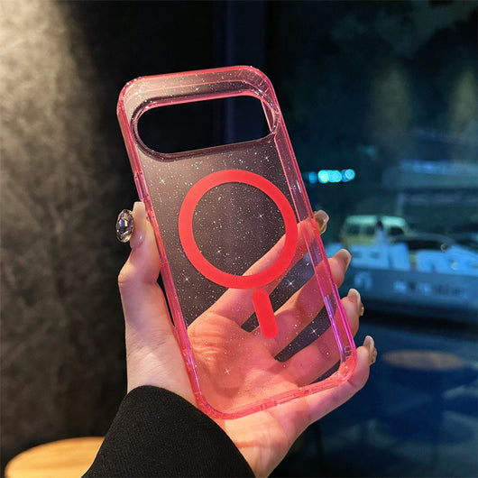 Funda Transparente con Diseño Galaxia y Imanes Integrados - Image 9