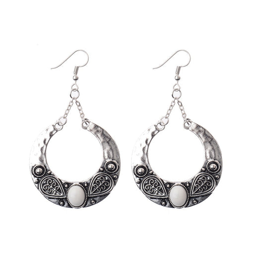 Aretes Colgantes de Turquesa Incrustada Personalizados - Image 12