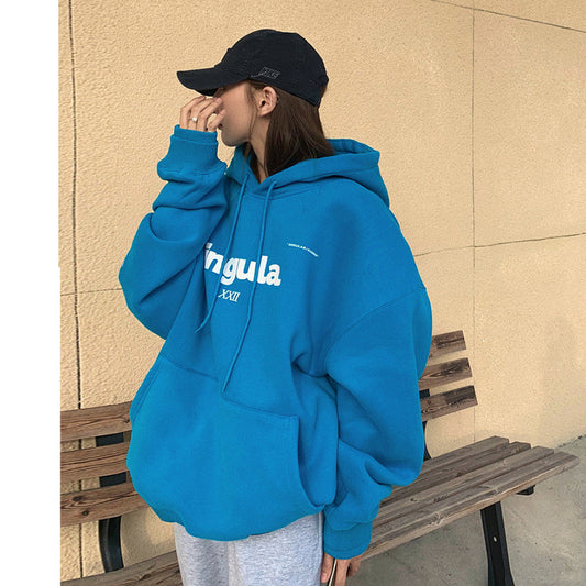 Suéter Holgado Estampado de Manga Larga para Mujer - Image 2