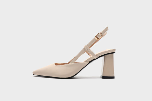 Sandalias Mujer con Tacón Grueso y Hebilla - Diseño Moderno y Cómodo