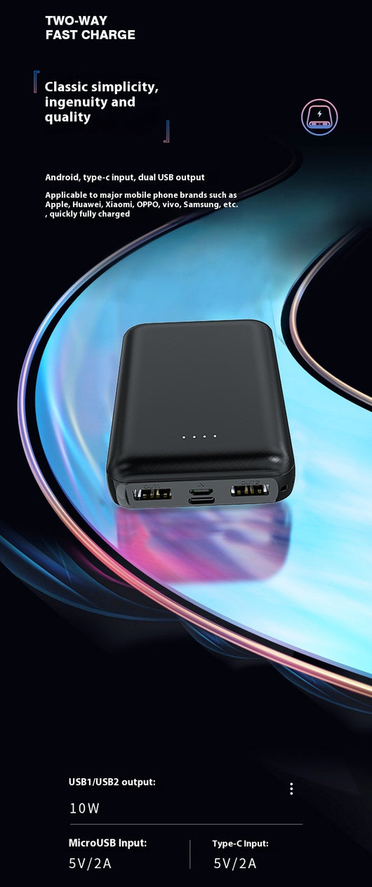 Batería Portátil de 20000 mAh - Carga Rápida y Compacta - Image 12