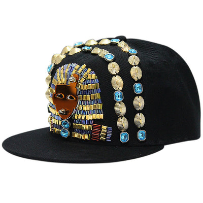 Gorra Harajuku Estilo Europeo Americano con Calavera y Remaches Cruzados - Image 11